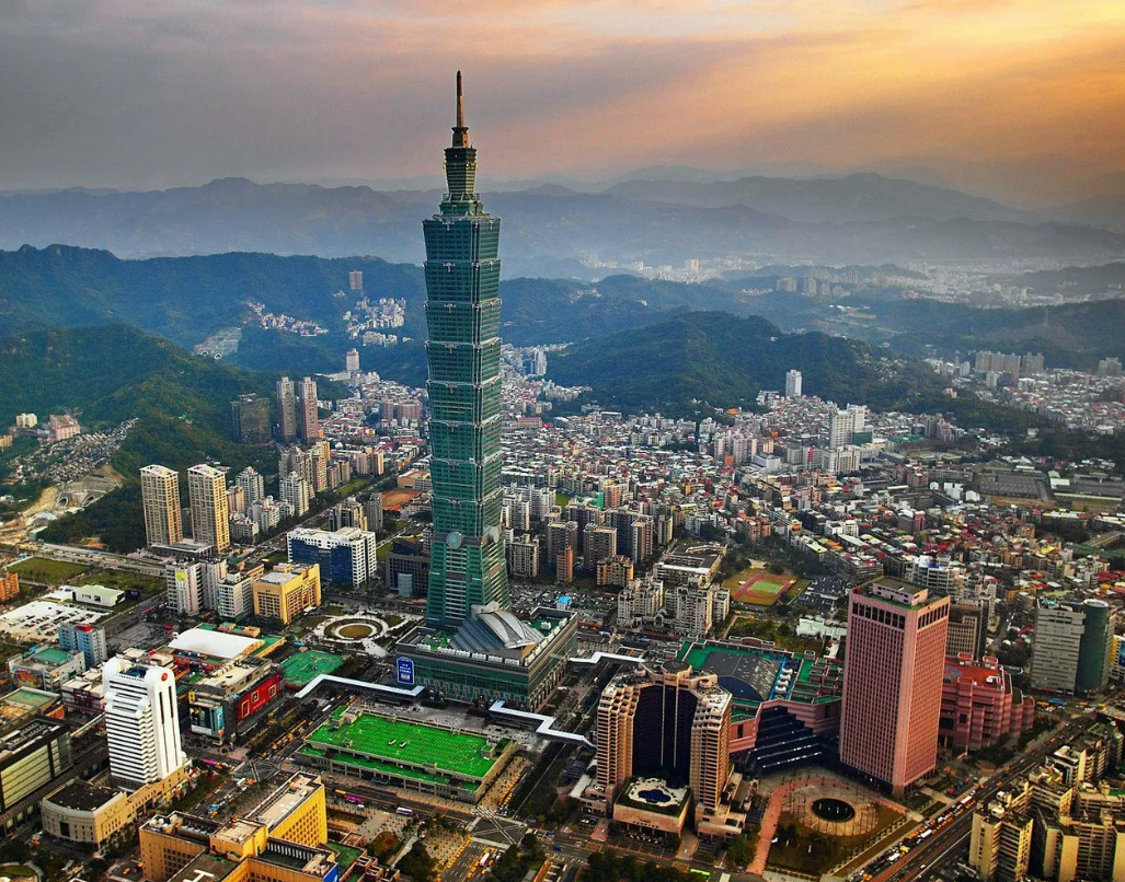 Taiwan geographical location